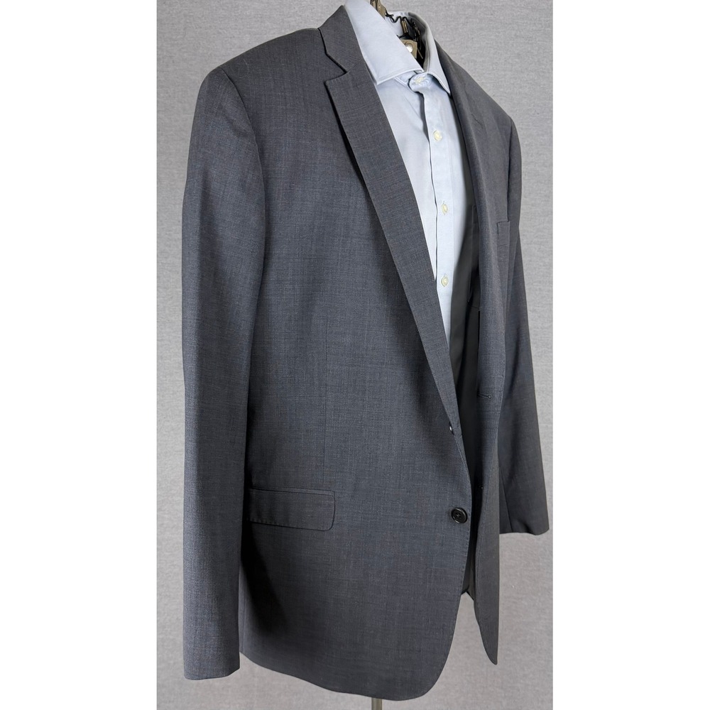 Brooks Brothers Explorer Regent Fit Grey Wool Blend Blazer Sport Coat 48R